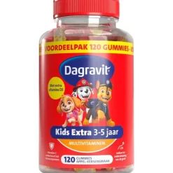 Dagravit Kids Xtra 3-5 jaar 120 gummies
