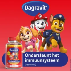 Dagravit Kids Xtra 3-5 jaar 120 gummies