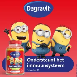 Sale Dagravit Kids-Xtra 6-12 jaar Vitaminions 120 gummies