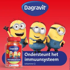 Clearance Dagravit Kids-Xtra Vitaminions 6-12 jaar 60 gummies
