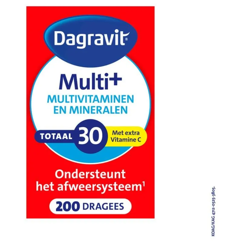 New Dagravit Totaal 30 200 dragees