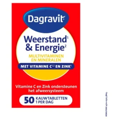 Online Dagravit Totaal 30 Weerstand & Energie 50 kauwtabletten
