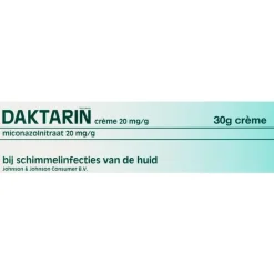 Best Daktarin Miconazolnitraat bij Schimmelinfecties Crème 20 MG/G 30 GR