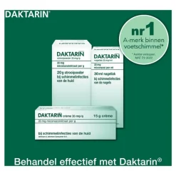 Outlet Daktarin Miconazolnitraat bij Schimmelinfecties Crème 20MG/G 15 GR