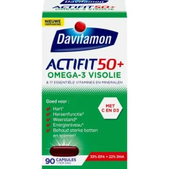 Discount Davitamon Actifit 50+ Omega-3 Visolie Capsules