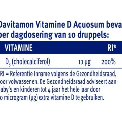 Sale Davitamon Aquosum Vitamine D Druppels