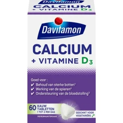 New Davitamon Calcium met Vitamine D Kauwtabletten Mint