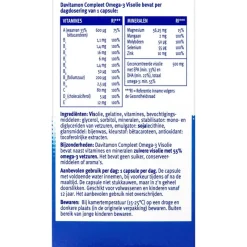 New Davitamon Compleet Omega-3 Visolie Capsules