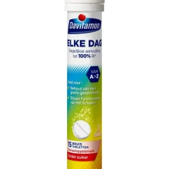 Outlet Davitamon Elke Dag Bruistabletten Granaatappelsmaak