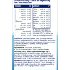 Outlet Davitamon Junior 3-12 Kauwtabletten Bananensmaak