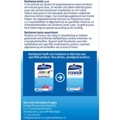 Clearance Davitamon Junior 3+ Multivitamine Kinderen Frambozensmaak 120 Kauwvitamines
