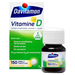 Best Davitamon Kind Vitamine D Smelttabletten Citroen