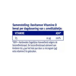 Best Davitamon Kind Vitamine D Smelttabletten Citroen
