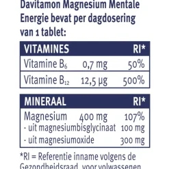 Clearance Davitamon Magnesium Mentale Energie 30ST