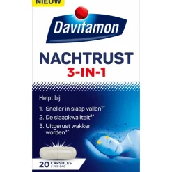 Discount Davitamon Nachtrust 3-in-1 20 Capsules