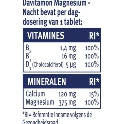 Sale Davitamon Voor De Nacht Magnesium Tabletten