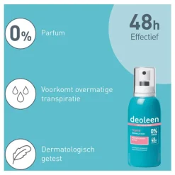 Outlet Deoleen Regular Anti-Transpirant Deodorant Pompspray 75 ML
