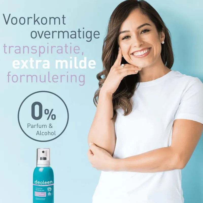 Discount Deoleen Sensitive Anti-Transpirant Deodorant Pompspray 75 ML