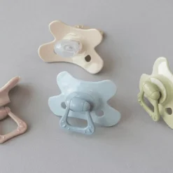 Online Difrax Fopspeen Natural 12 Maanden Lichtblauw BPA-vrij