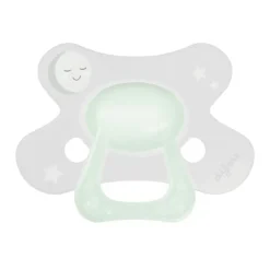 New Difrax Fopspeen Natural 6+ M Glow In The Dark