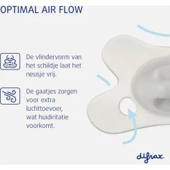 Hot Difrax Fopspeen Naturel Earth Moonstone 0-6 Maanden