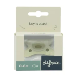 Outlet Difrax Fopspeen Naturel Lilac Amethyst 0-6 Maanden