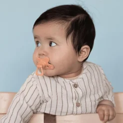 New Difrax Fopspeen Naturel Uni Peachy 6 Maanden