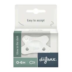 Sale Difrax Natural Fopspeen 0-6 M Glow In The Dark