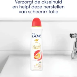 Sale Dove Advanced Care Peach Anti-transpirant Deodorant Spray 150 ML