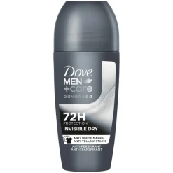 Hot Dove Men+Care Advanced Invisible Dry Anti-Transpirant Deodorant Roller 50 ML