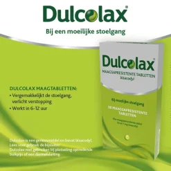 Dulcolax Bisacodyl Omhulde Tabletten 5 MG 30 Tabletten