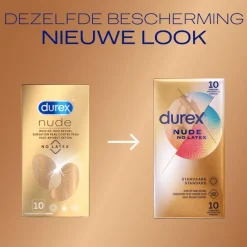 Outlet Durex Condooms Nude Latexvrij 10 stuks