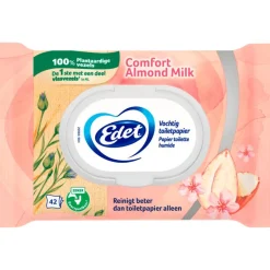 Clearance Edet Amandel Vochtig Toiletpapier