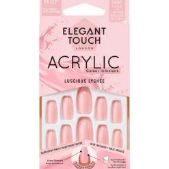 Hot Elegant Touch Acrylic Luscious Lychee 24 stuks