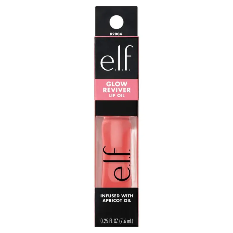 Sale e.l.f. Glow Reviver Lip Oil Pink Quartz