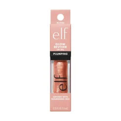 Online e.l.f. Glow Reviver Plumping Lip Oil Peach Shimmer Superneutral