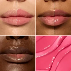 Discount e.l.f. Glow Reviver Plumping Lip Oil Neutral Pink Burst Bubble