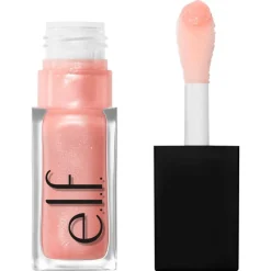 Online e.l.f. Glow Reviver Plumping Lip Oil Light Soft Pink Shimmer Candy coded