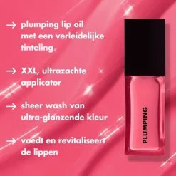 Discount e.l.f. Glow Reviver Plumping Lip Oil Major Mauve