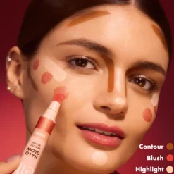 Discount e.l.f. Halo Glow Blush Beauty Wand Berry Radiant