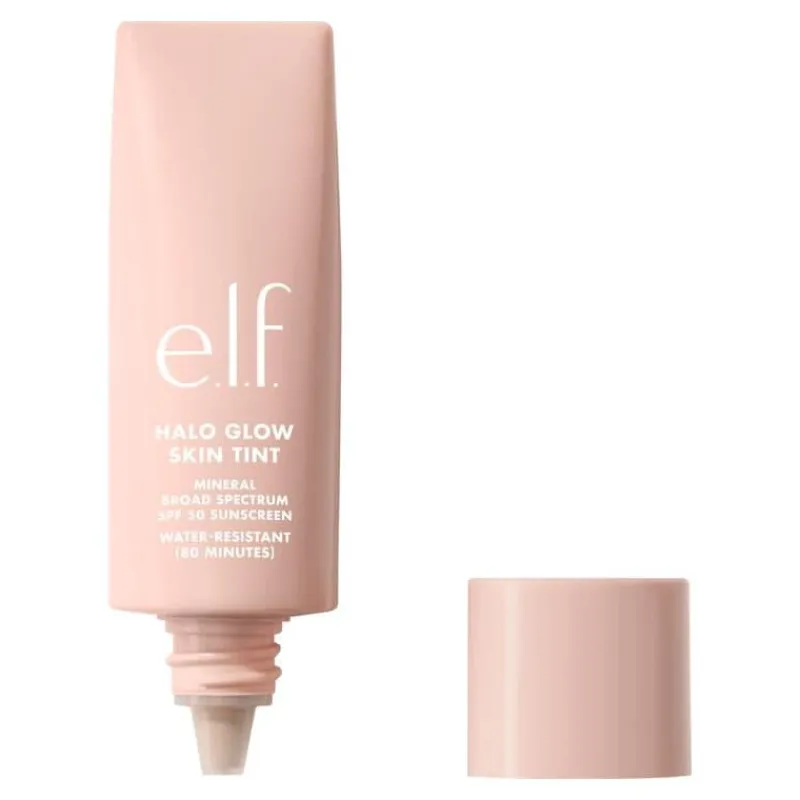 Discount e.l.f. Halo Glow Skin Tint SPF50 9 Medium Cool