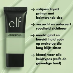 Sale e.l.f. Liquid Poreless Putty Primer + Cica No Color