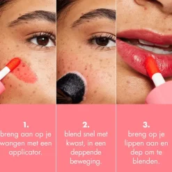 Discount e.l.f. Sheer For It Blush Tint Left on Red Left on Red&nbsp;