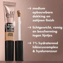 Online e.l.f. Soft Glam Satin Concealer 53 Deep Neutral
