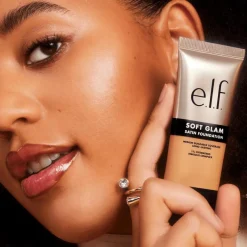 Hot e.l.f. Soft Glam Satin Foundation 40 Tan Warm