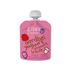Online Ella's Kitchen Aardbeien Yoghurt Biologisch Knijpfruit 6+ Maanden 90 GR