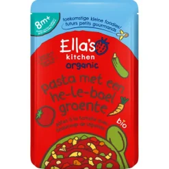 Hot Ella's Kitchen Bio Pasta met Groente 8+ maanden 190 GR