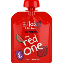 Best Ella's Kitchen Fruit Smoothie The Red One Bio Knijpfruit 6+ Maanden 90 GR