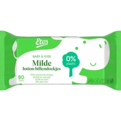 Best Etos Baby & Kids Milde Lotion Billendoekjes Single Pack