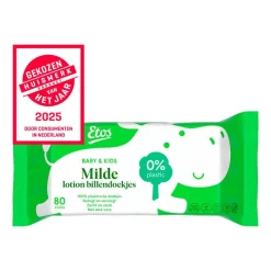 Best Etos Baby & Kids Milde Lotion Billendoekjes Single Pack